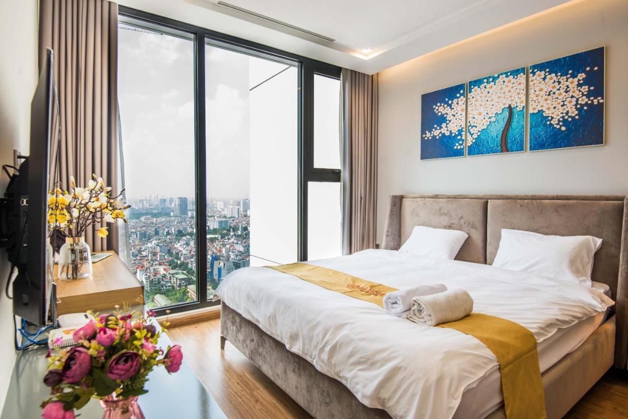 Hi-Home Suites - Vinhomes Metropolis Hanoi Buitenkant foto